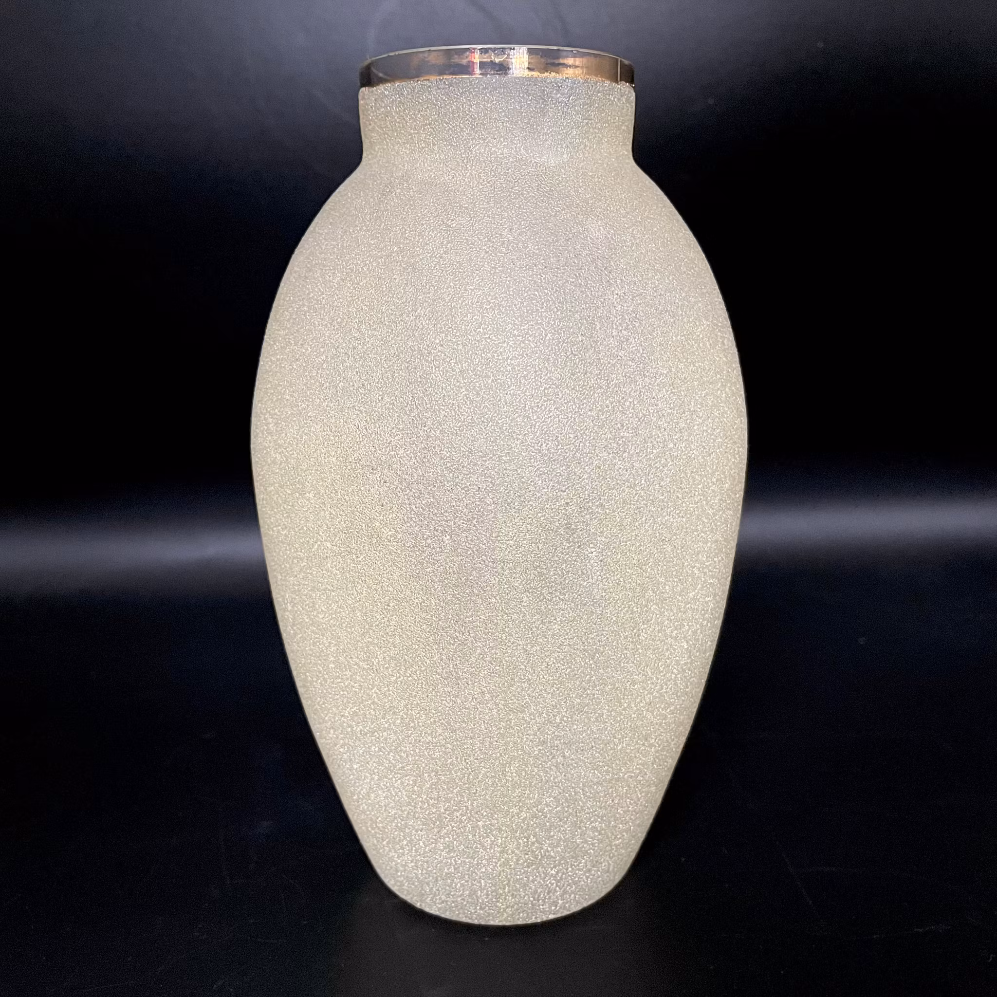 Vintage, kunstglassvase, signert