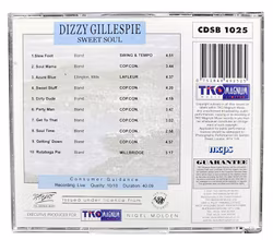 Dizzy Gillespie, Sweet Soul, CD