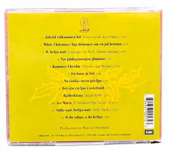 God Jul Marcus Österdahls Kör Och Orkester, CD