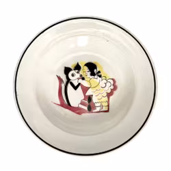 Gefle Barn tallrik, keramik 1920/30-tal