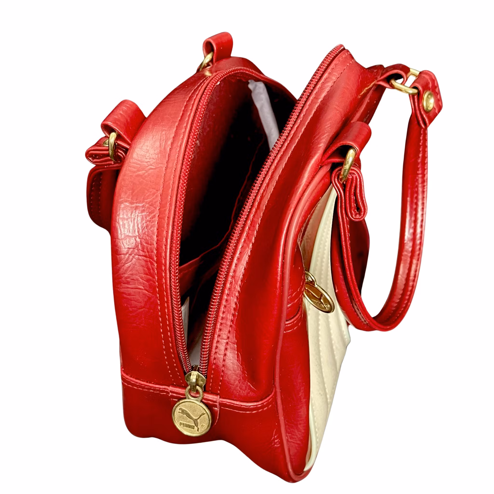 Borsa vintage Puma in pelle sintetica