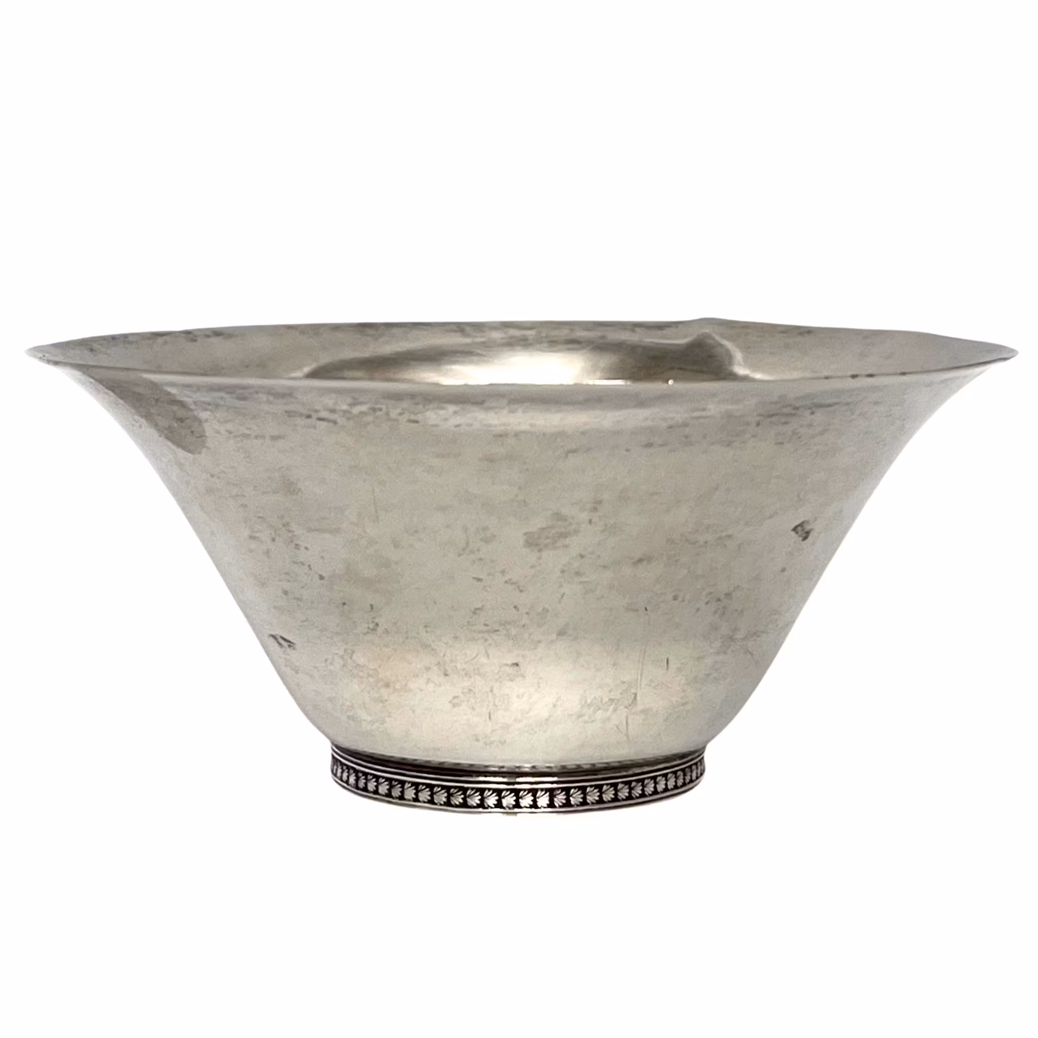 Skål, sølv, Wiwen Nilsson. A. Nilsson, Lund, 1929