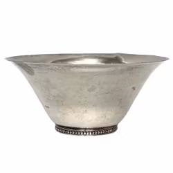 Skål, silver, Wiwen Nilsson. A. Nilsson, Lund, 1929