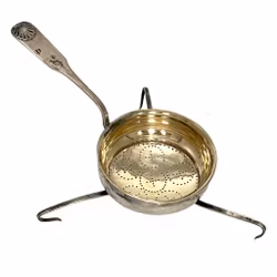 Vanha teesiivilä hopea merkitty NF