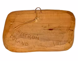 Alojzy Bystron 1937 - 1996, Xilografía en relieve, firmada