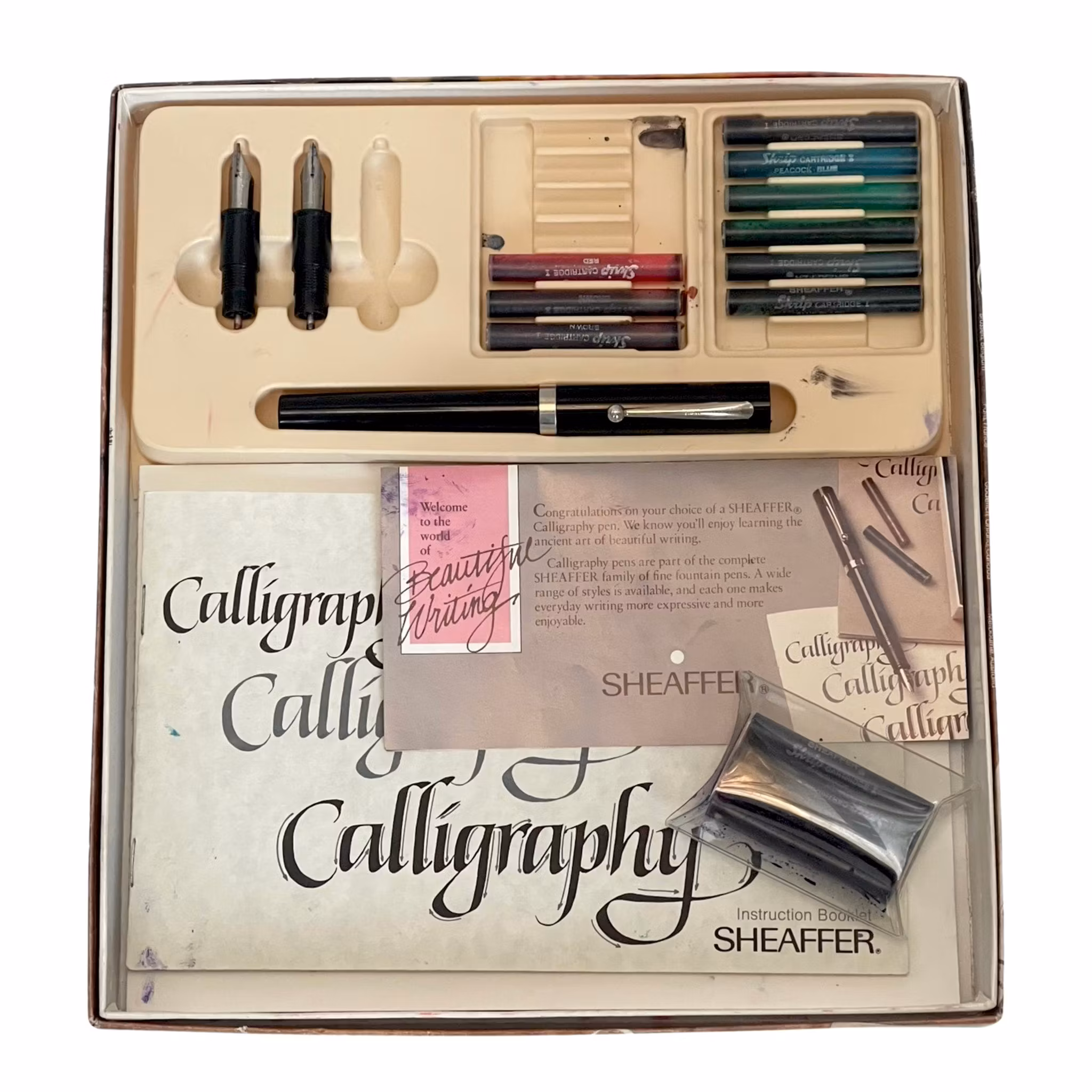Sheaffer Calligraphy penn sett