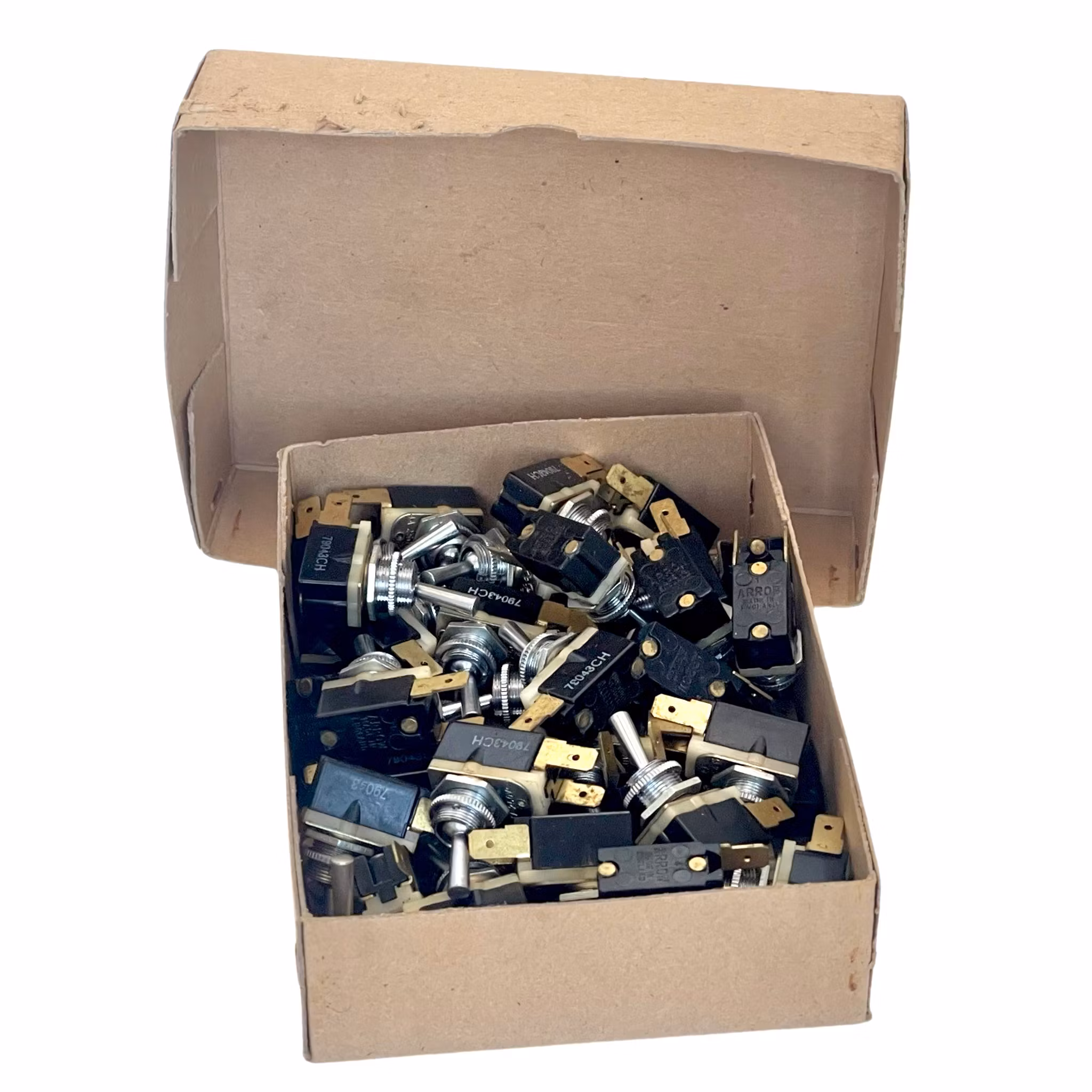 50 szt. Przełącznik dwustabilny Weidmüller Zacisk lutowniczy On-Off