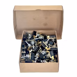 48 St Weidmüller Kippschalter Ein-Aus Lötanschluss