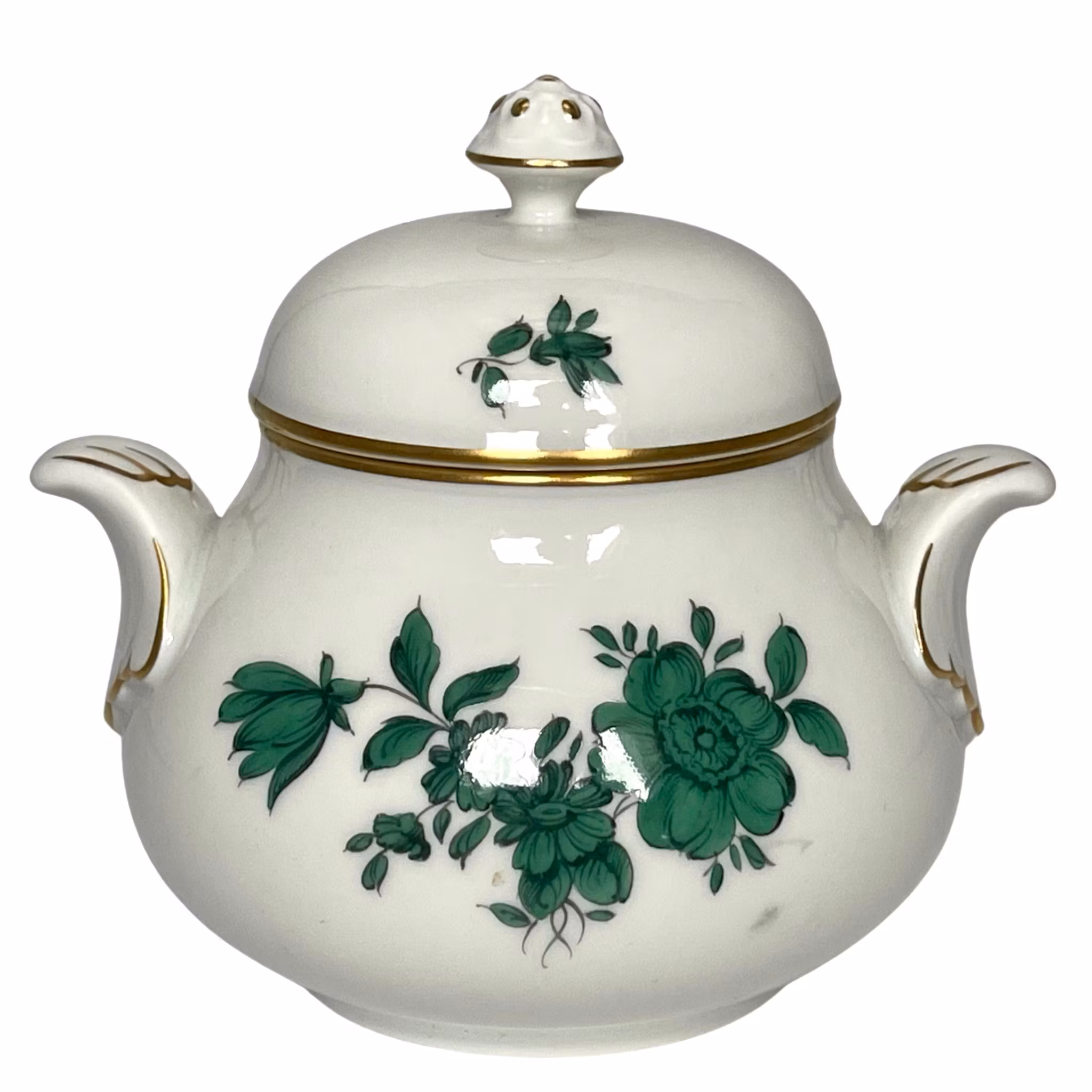 Augarten Maria Theresia handgeschilderde suikerpot