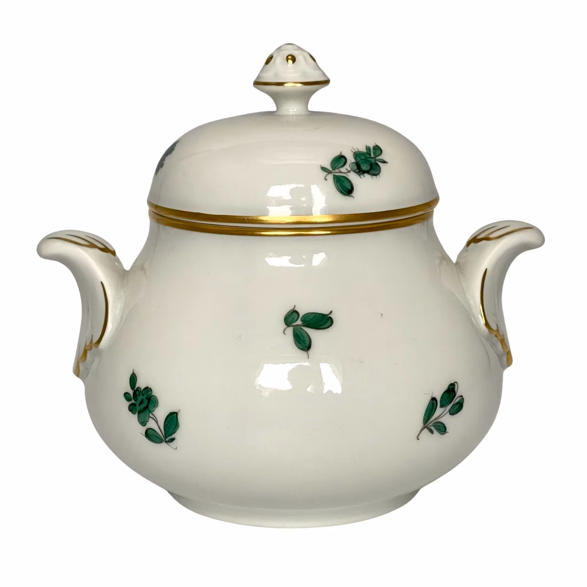 Augarten Maria Theresia handgeschilderde suikerpot