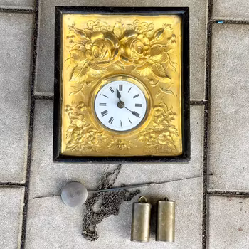 Antik väggur 1850-talet, Tyskland