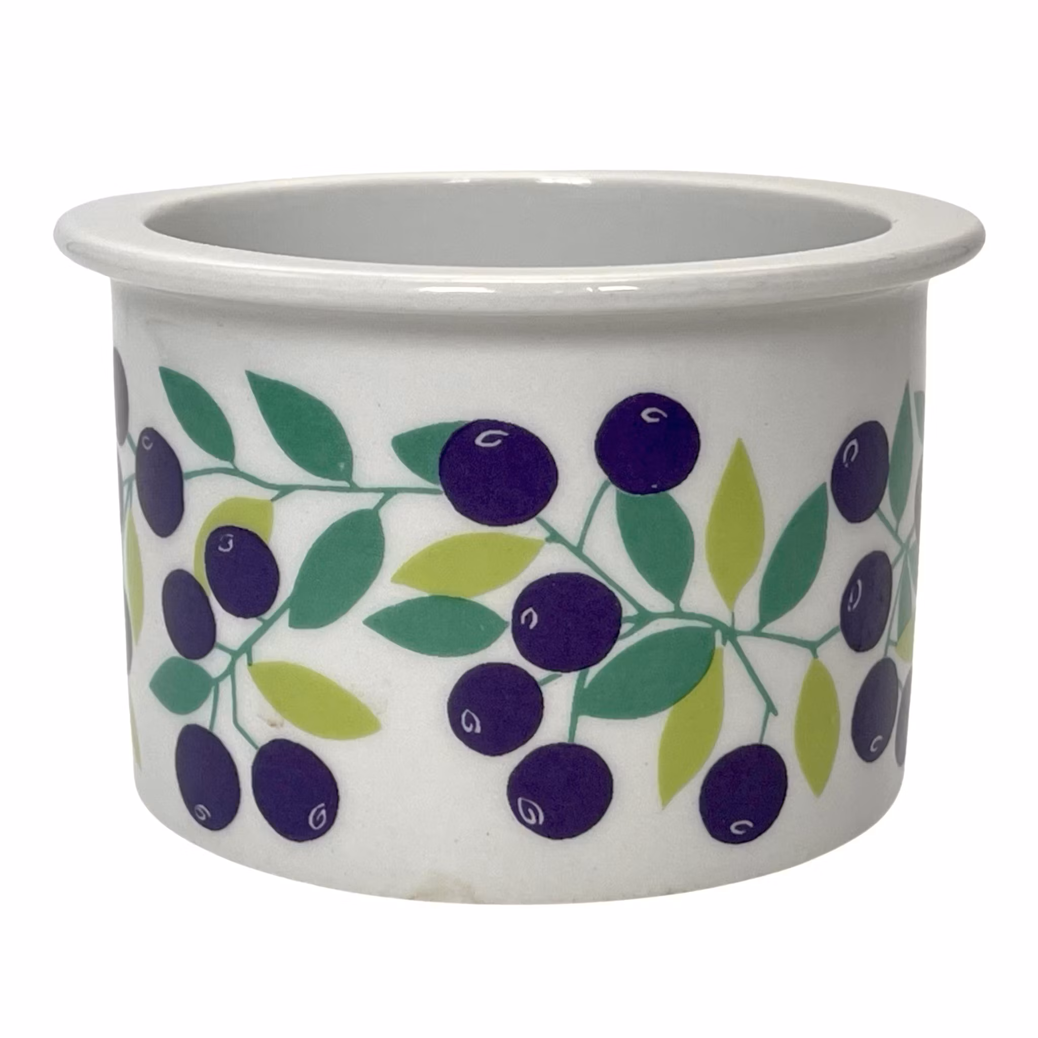 Arabia, syltetøjsglas, Pomona, blåbær