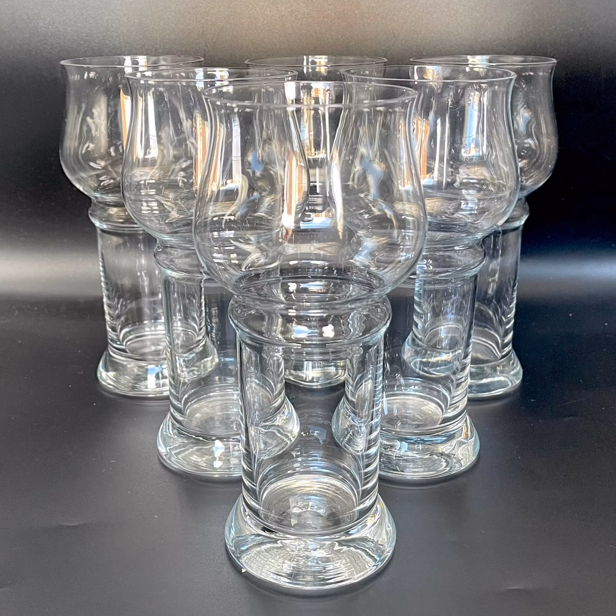 6 piezas, Vaso de cerveza, Copa, Olle Alberius, Orrefors