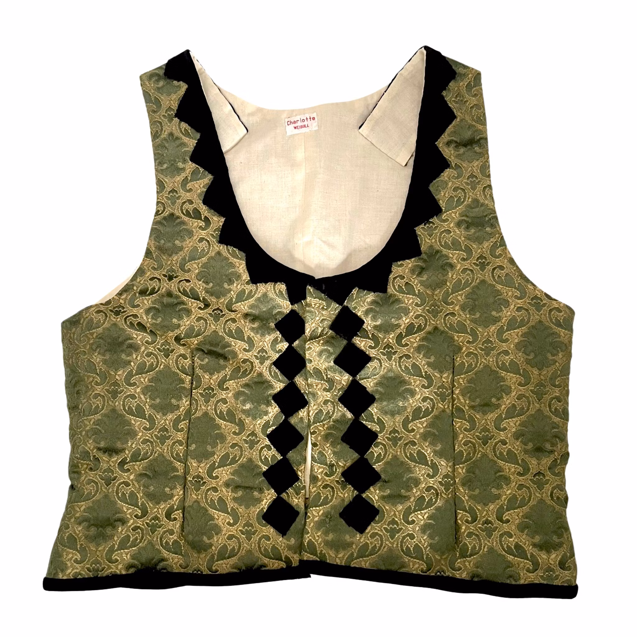 Äldre livstycke Folkdräkt, Charlotte Weibull