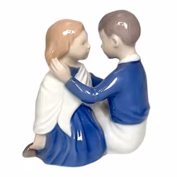 Lekande barn, Bing & Gröndahl porslin figurin