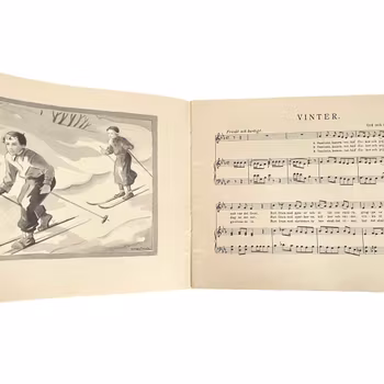 Lek och allvar sånger för barn 1935