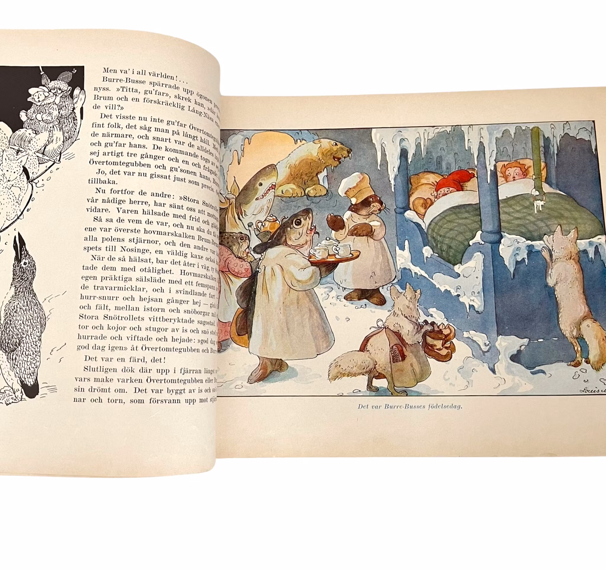 Cyrus Granér Burre-Busses Podróż na Biegun Północny Mała saga dla najmłodszych 1941