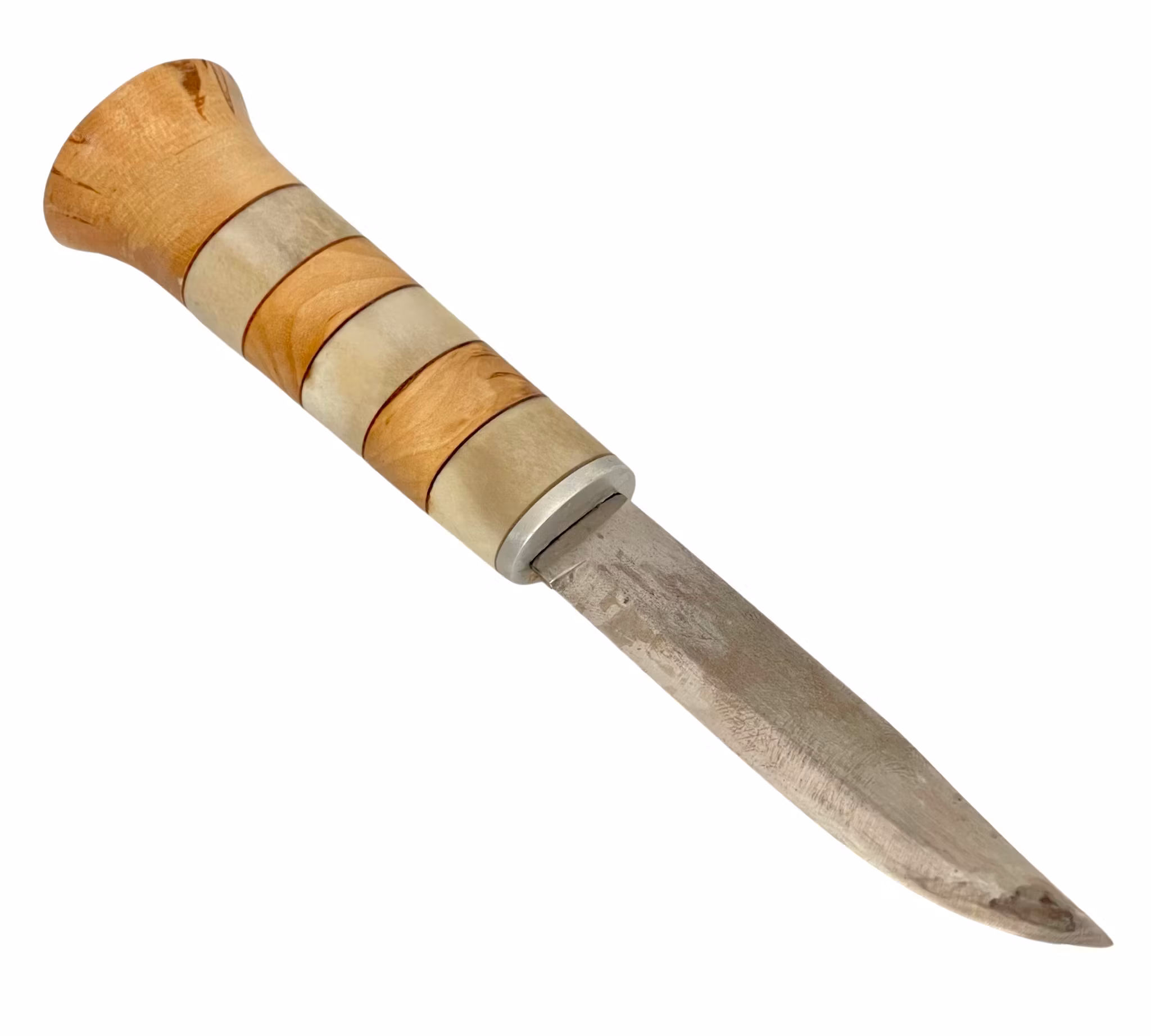 Sami Karesuando-Messer, Rentierhorn und Holz