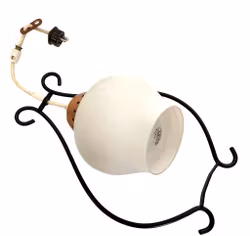 Lámpara de ventana vintage, lámpara de techo de hierro forjado