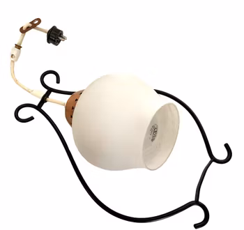 Vintage, Smide taklampa fönsterlampa