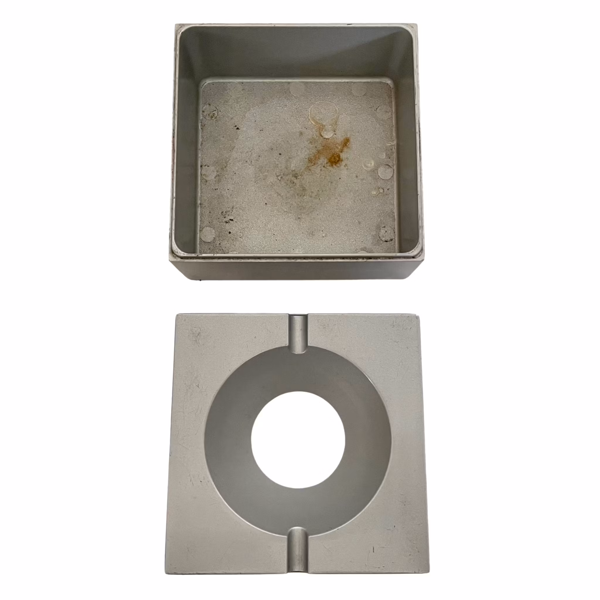 Vintage, Ashtray, aluminium