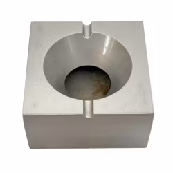 Vintage, askebæger, aluminium