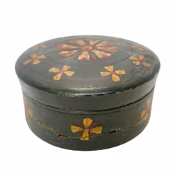 Ceniza de mantequilla, madera pintada ordinaria, siglo XIX.