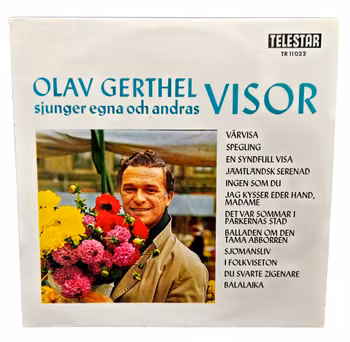 Olav Gerthel Sjunger Egna Och Andras Visor, LP