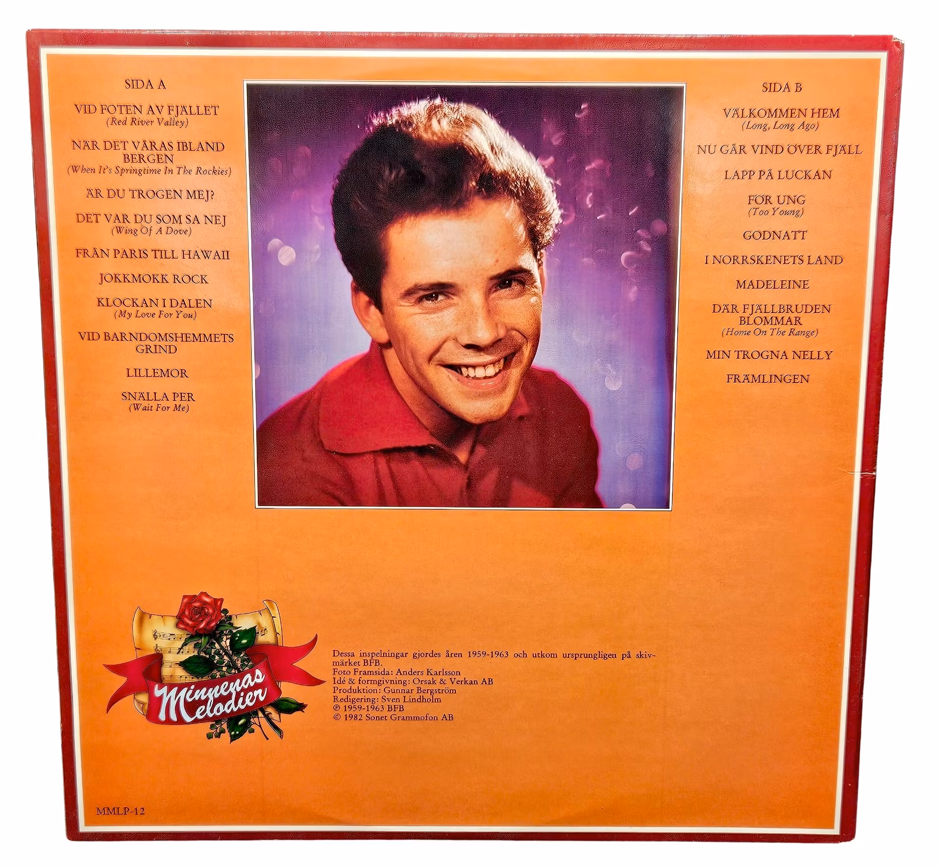 Sven Gösta Jonsson, Vid Foten Av Fjället, LP