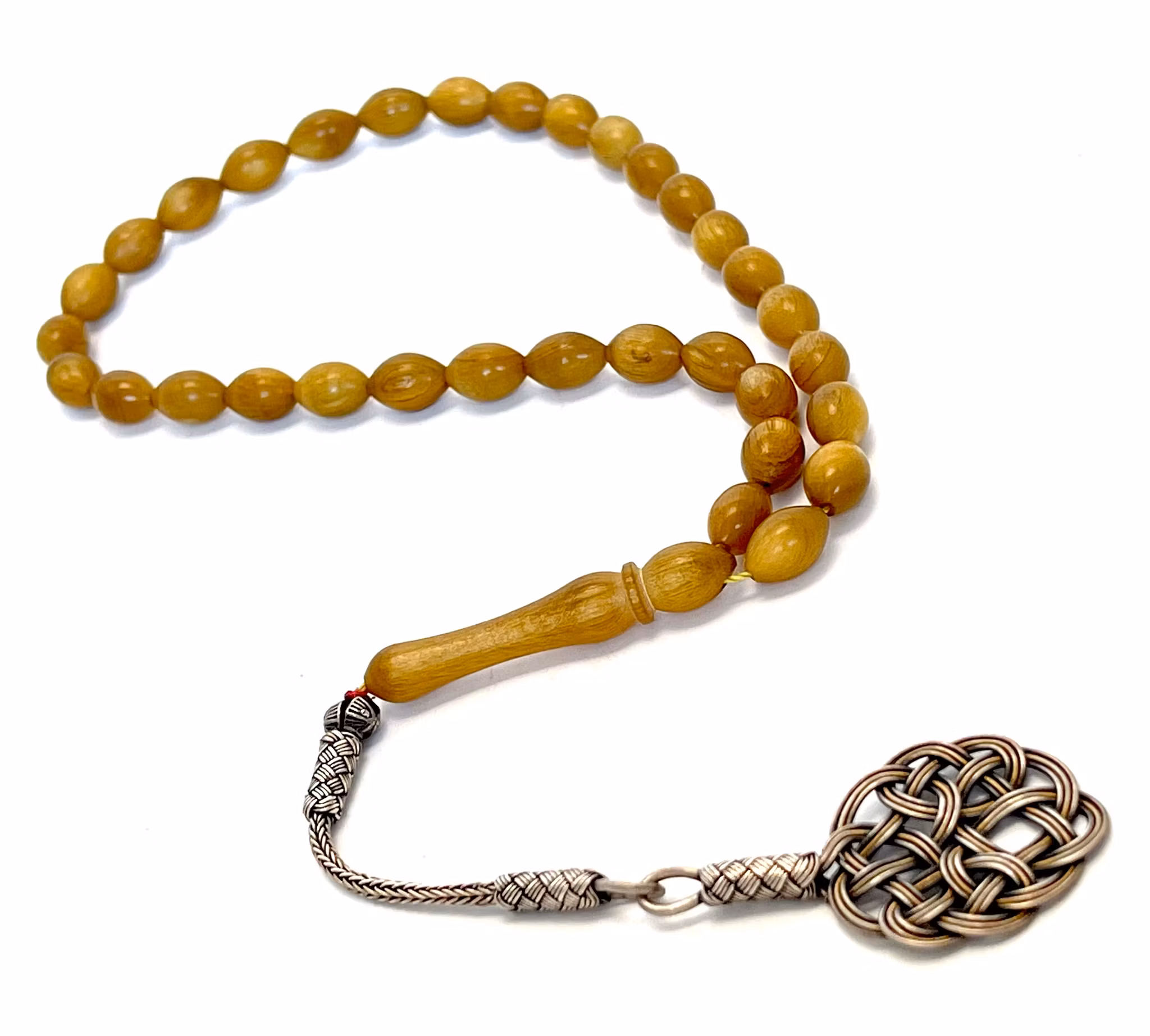 Iskender Ustadan, rosario ottomano / Misbaha, corno di rinoceronte, inizio XX secolo