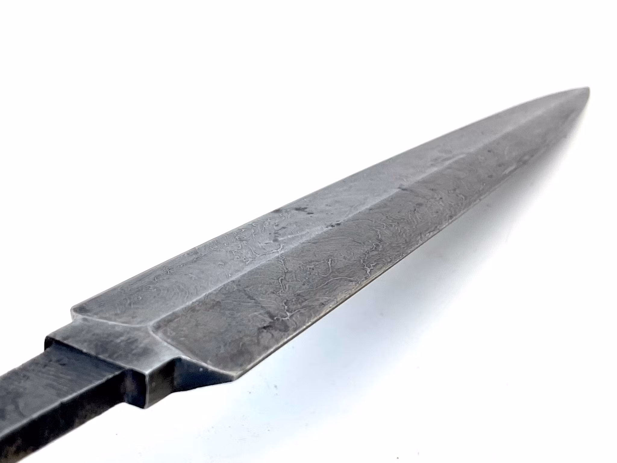 Antique knife blade, Ottoman Empire (1299-1922) Damascus steel