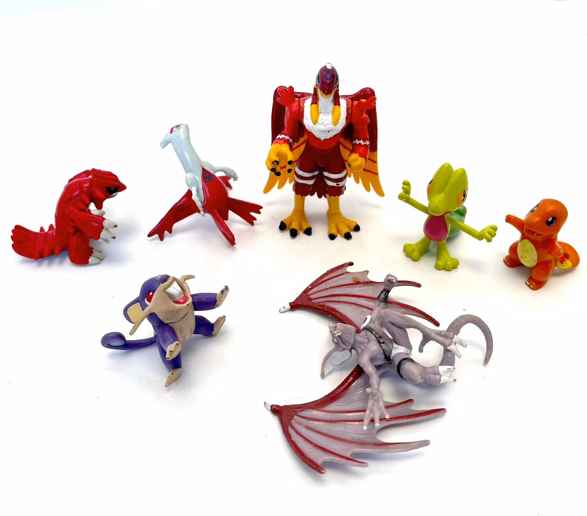 Pokemon and Digimon Figures