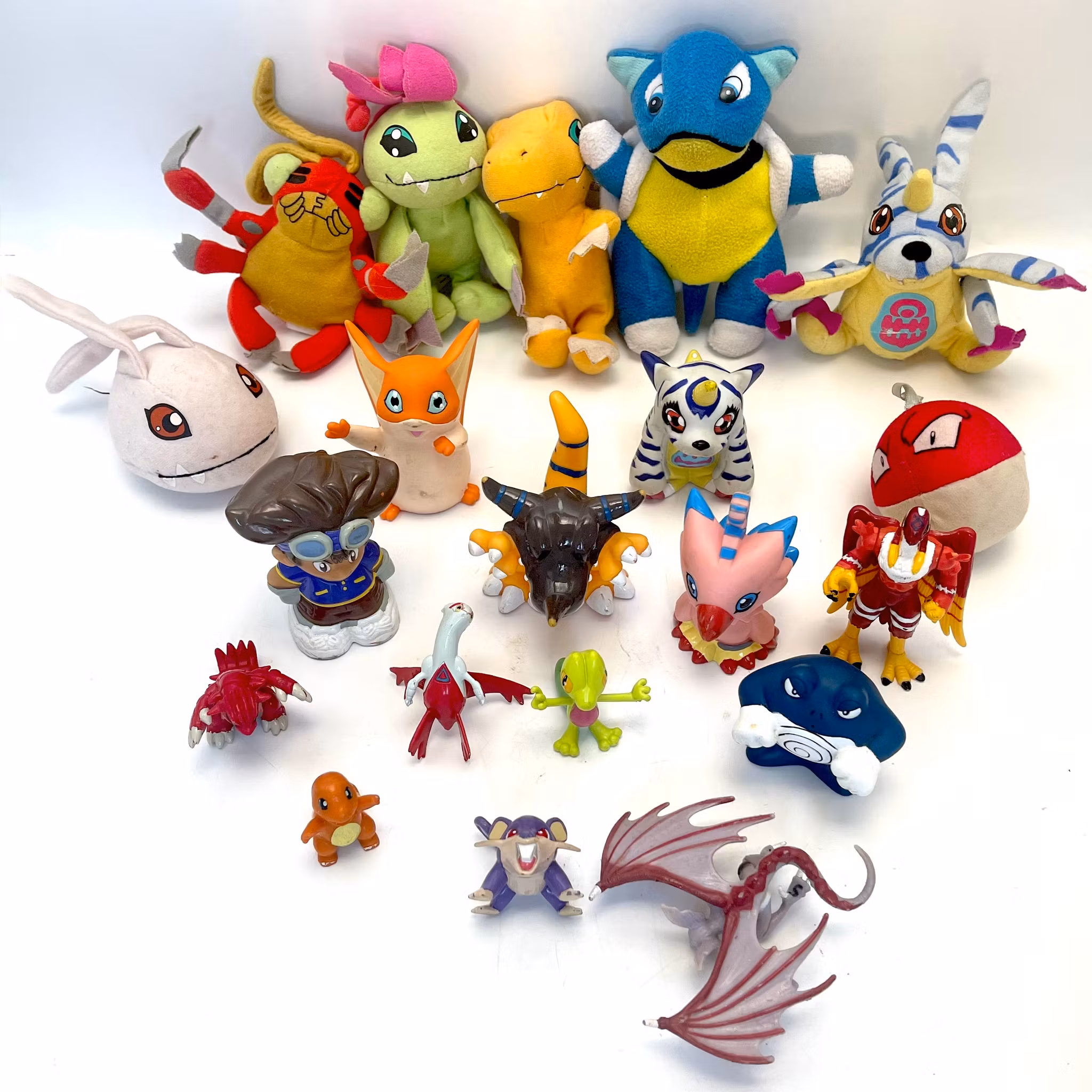 Pokemon and Digimon Figures