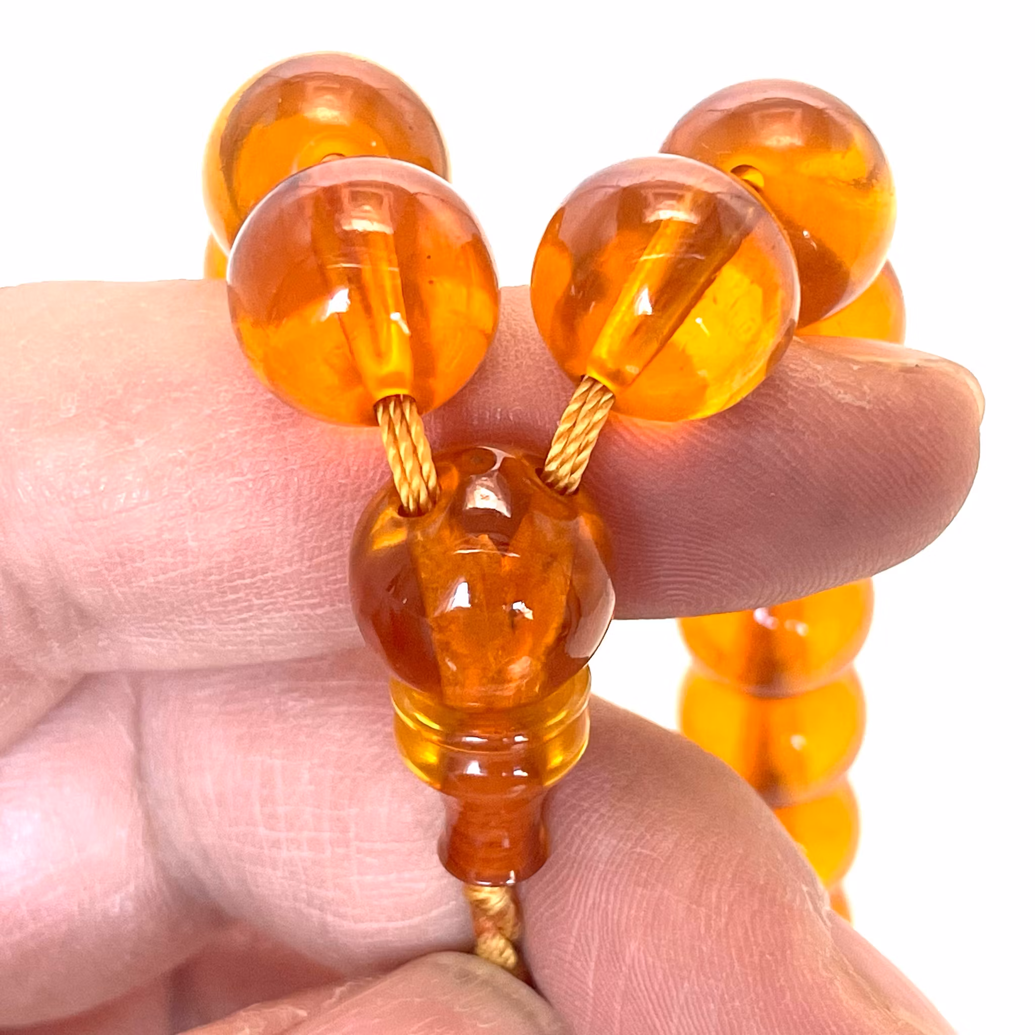 Beylerbeyli Galip Başsaka Ustadan, osmannisk rosenkrans / Misbaha