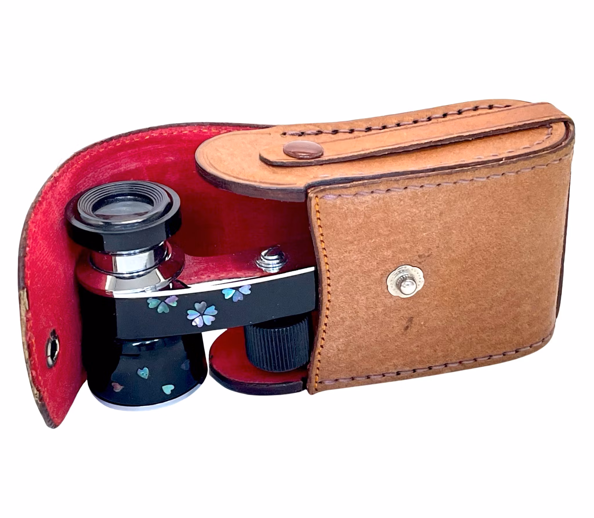 Vintage, Scanlux 2.5x Binoculars with case