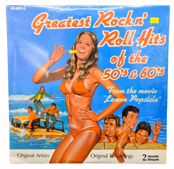 Greatest Rock N Roll Hits, 50s to 60s, LP NY