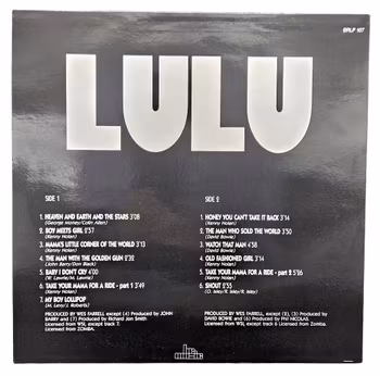 Lulu, The Very Best, LP