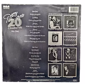 Perry Como, 20 Greatest Hits, LP