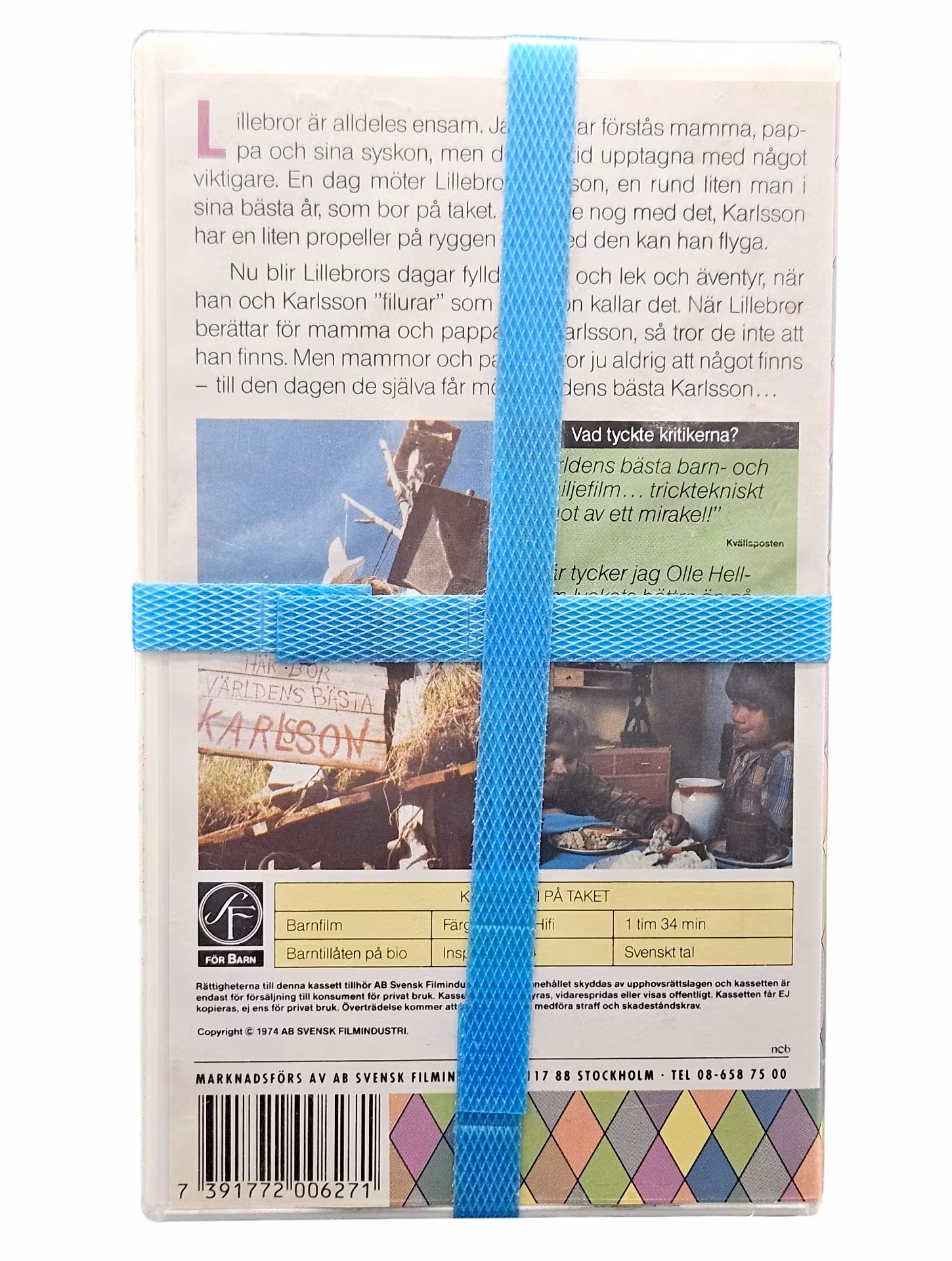 Karlsson På Taket, VHS NY