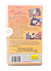 Ringaren I Notre Dame, VHS