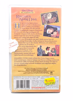 Ringaren I Notre Dame, VHS