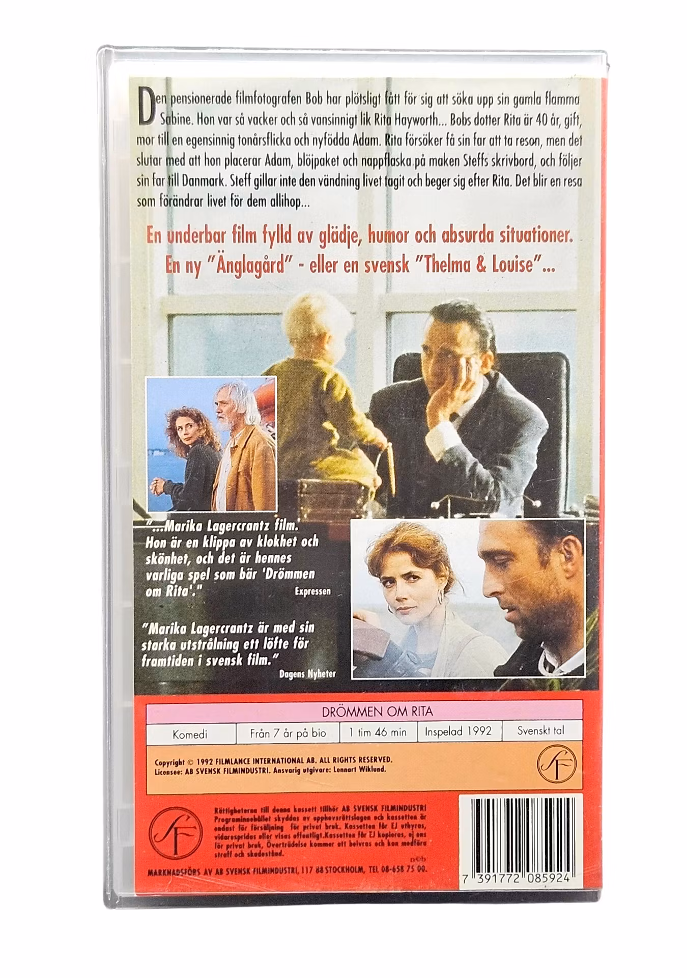 Drömmen Om Rita, VHS NY