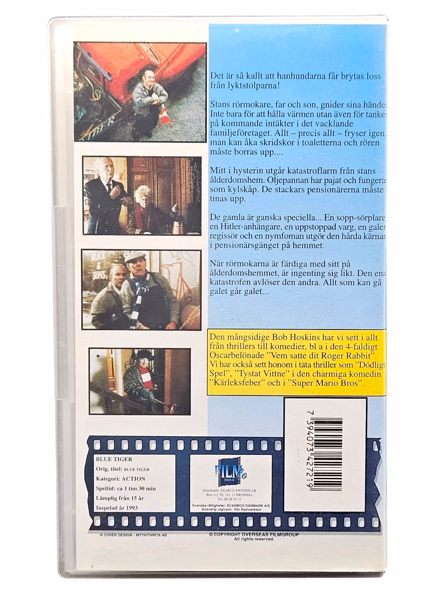 Bob Hoskins, Köld Knäppen, VHS NY