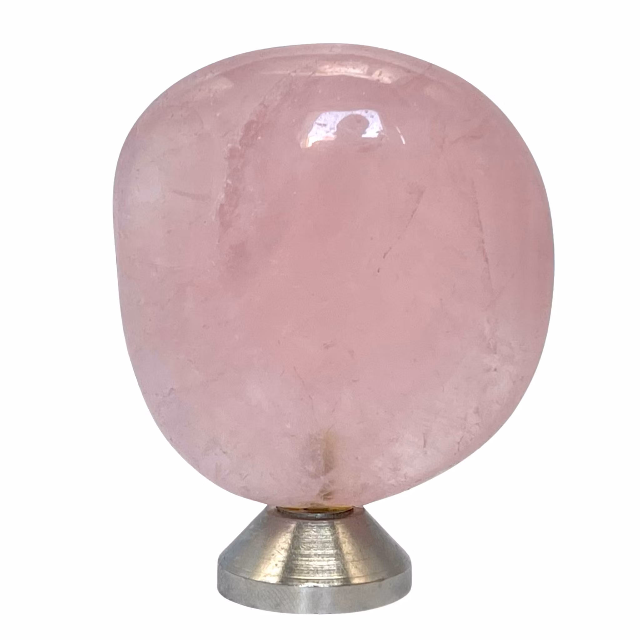 Gammelt rosenkvartsstempel