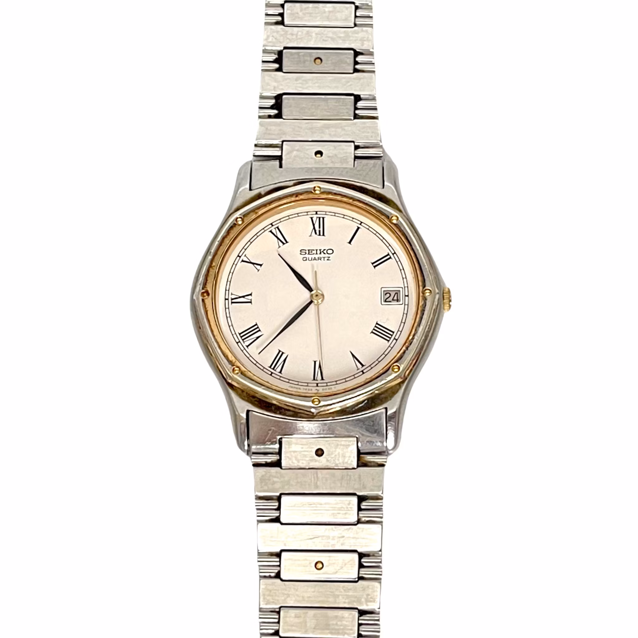 SEIKO quartz 2N0106, armbandsur, Date 34 mm