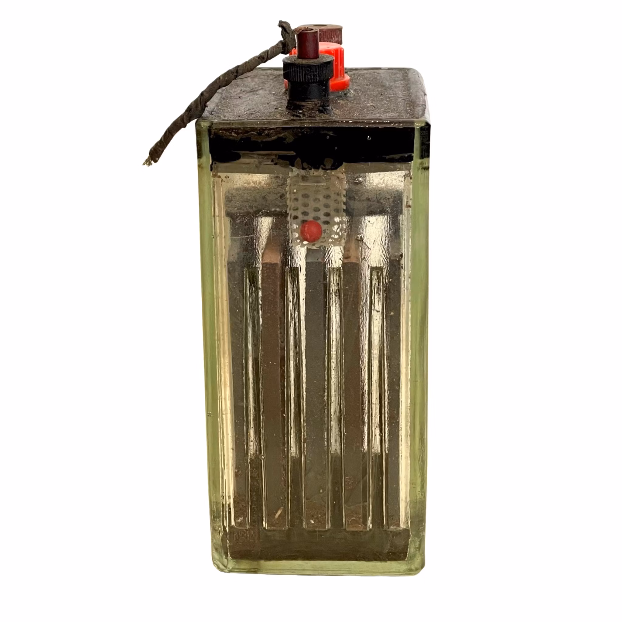 Batteri med glashölje, tidigt 1900-tal