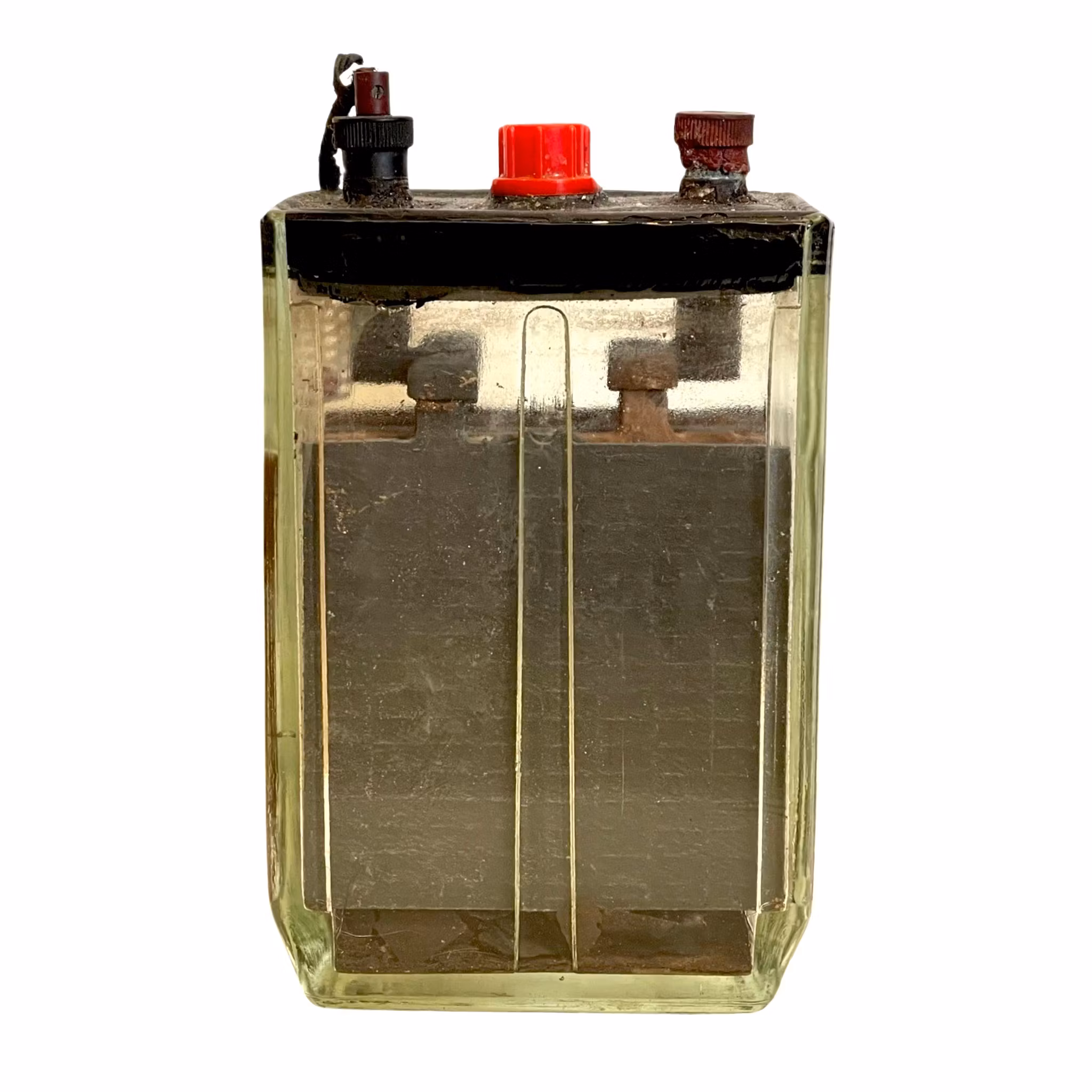 Batteri med glashölje, tidigt 1900-tal