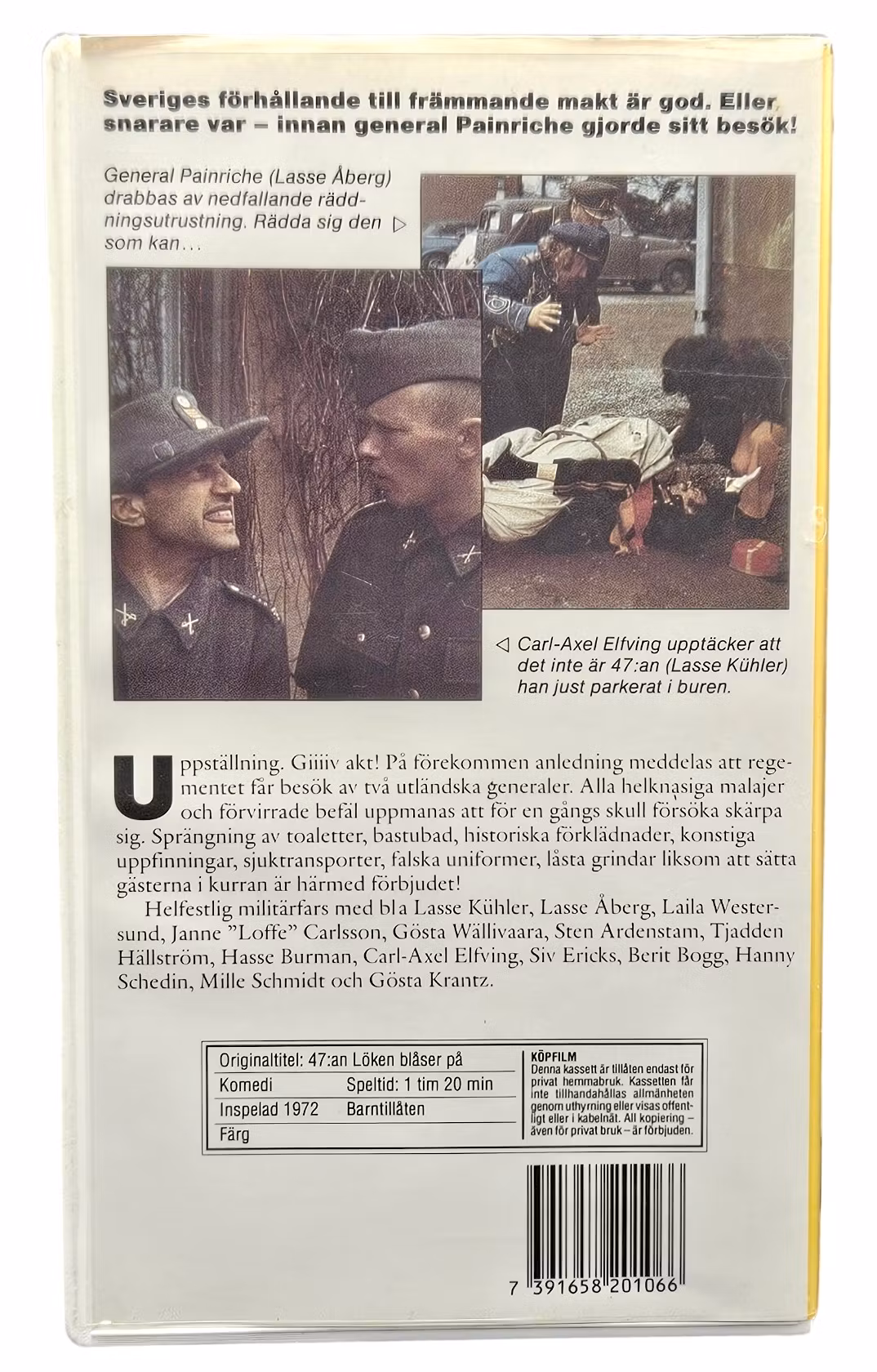 47an Löken Blåser På, VHS NY