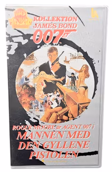 James Bond 007 Kollektion, Mannen Med Den Gyllene Pistolen, VHS NY