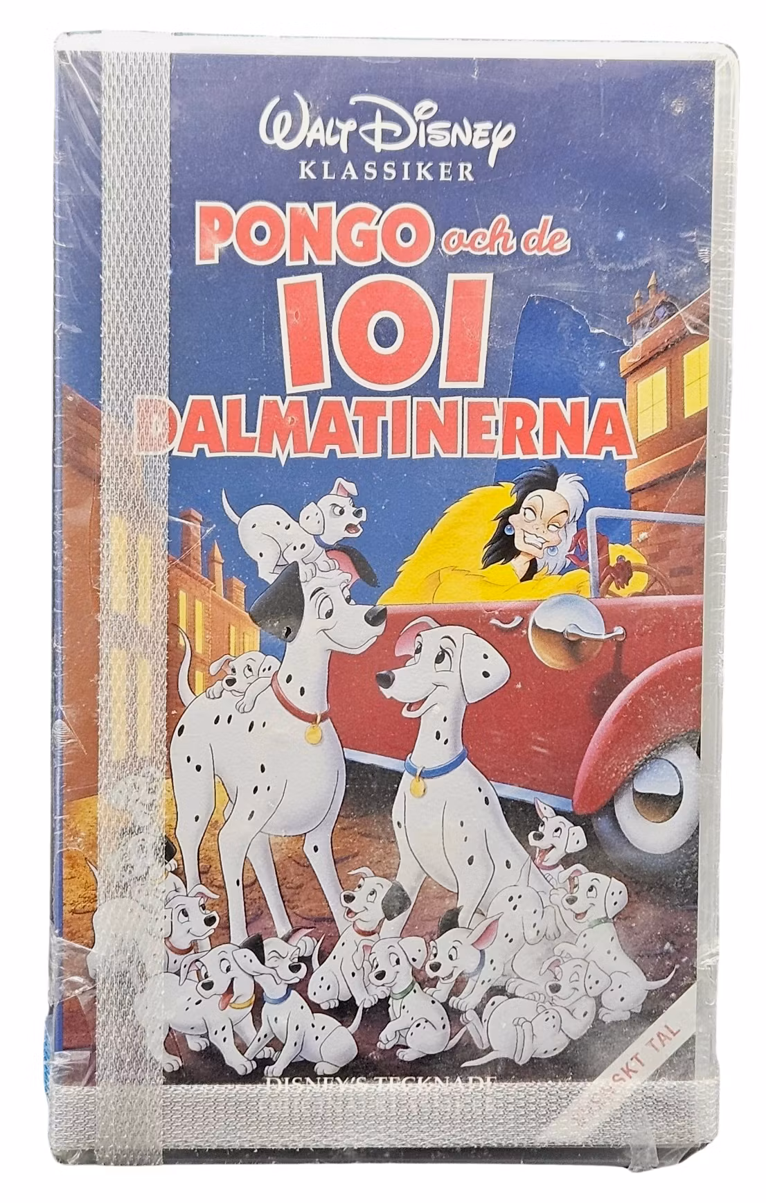 Pongo Och De 101 Dalmatinerna VHS NY